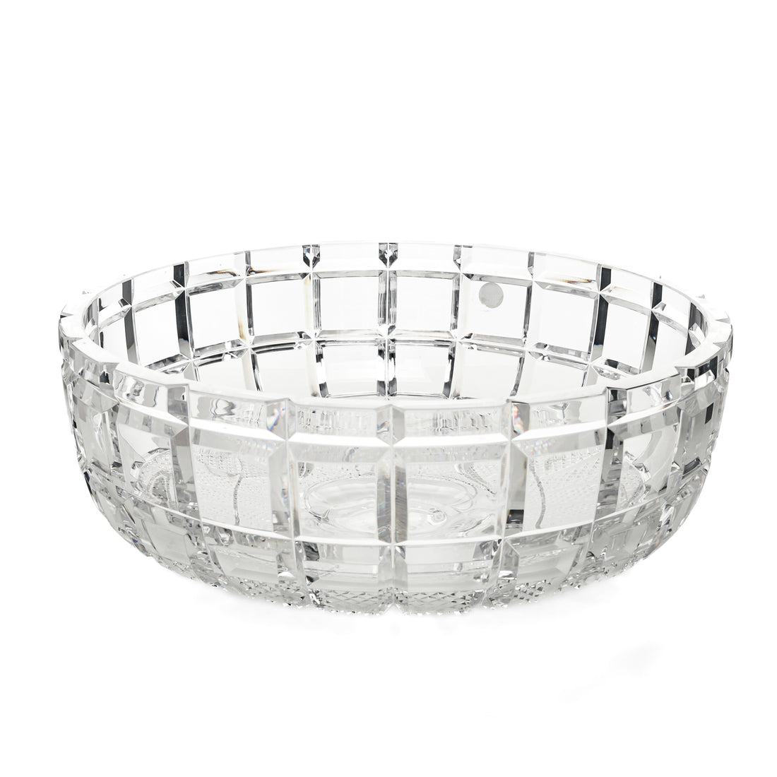 Czech Cut Crystal Centre piece Bowl