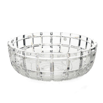 Czech Cut Crystal Centre piece Bowl
