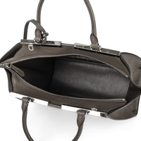 FENDI 3 Jour Grey Pony Hair & Leather Handbag