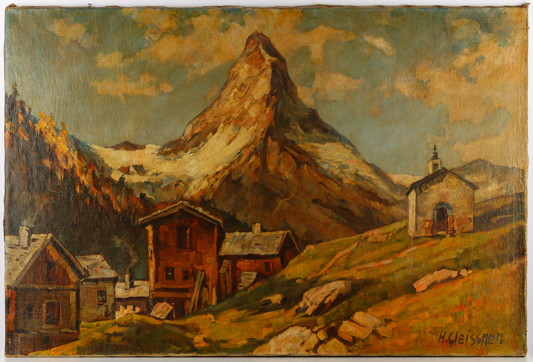 Hans Gleissner - The Matterhorn - Oil on Canvas