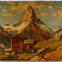 Hans Gleissner - The Matterhorn - Oil on Canvas