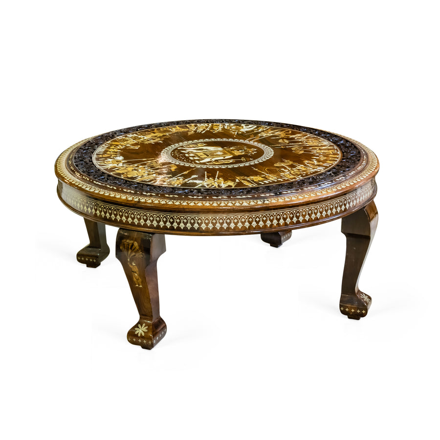 Inlaid Indian Coffee Table