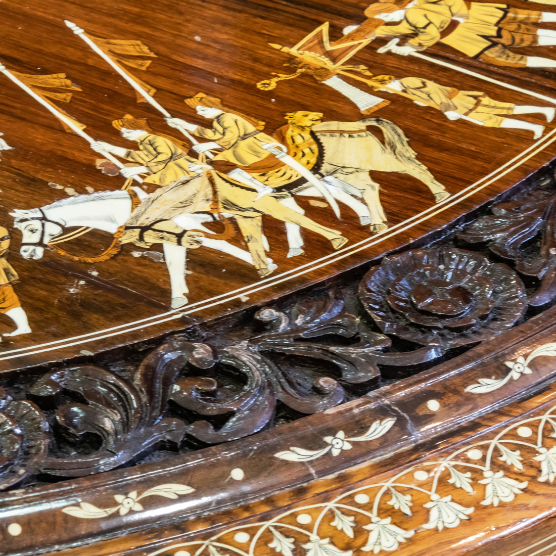 Inlaid Indian Coffee Table