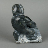 Unknown Artist - Kneeling Hunter - Stone Carving