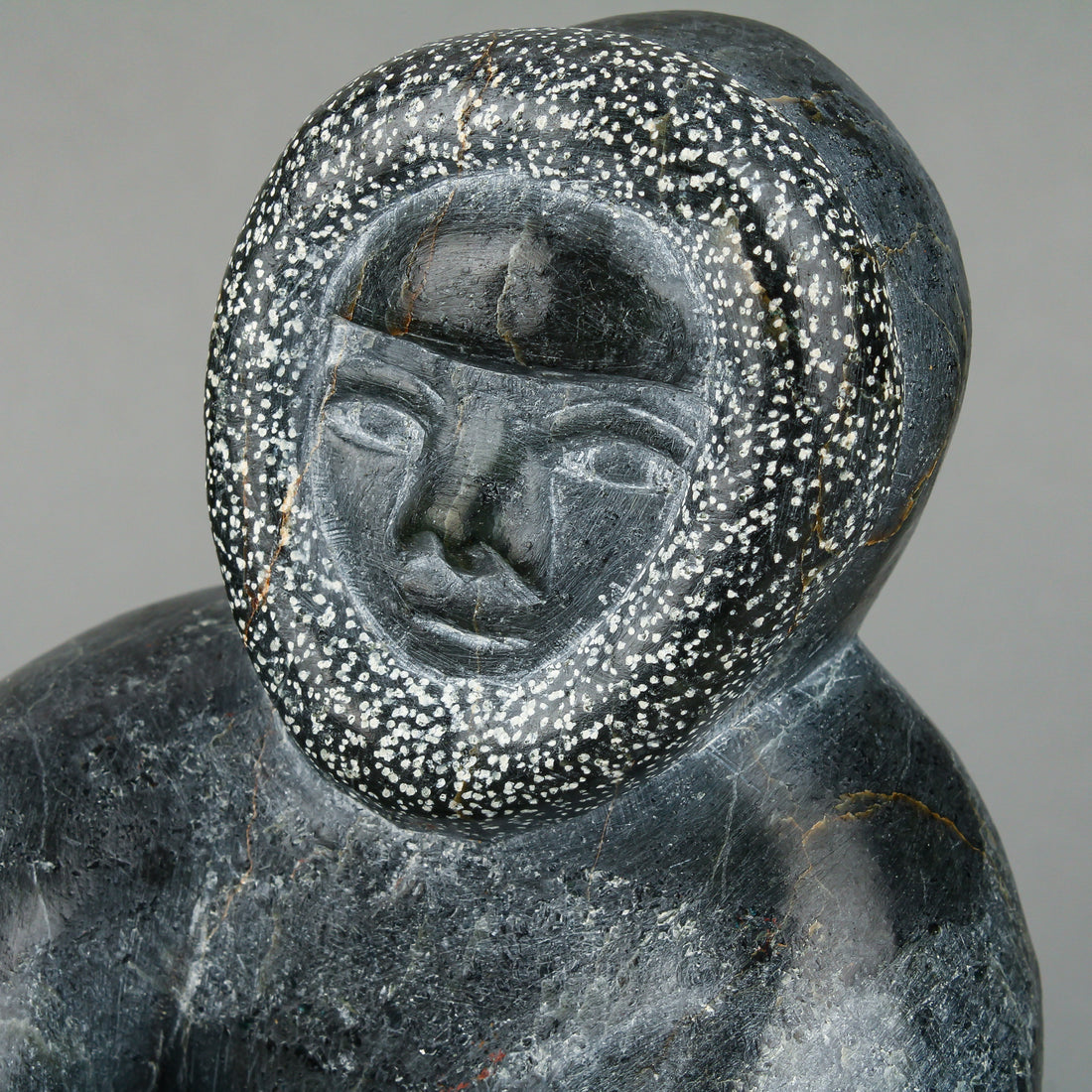 Unknown Artist - Kneeling Hunter - Stone Carving