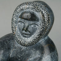 Unknown Artist - Kneeling Hunter - Stone Carving
