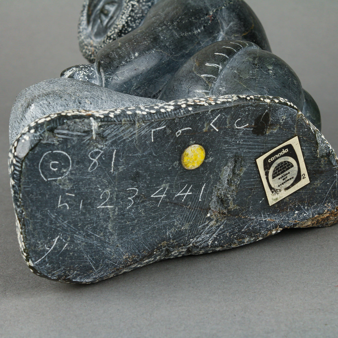Unknown Artist - Kneeling Hunter - Stone Carving