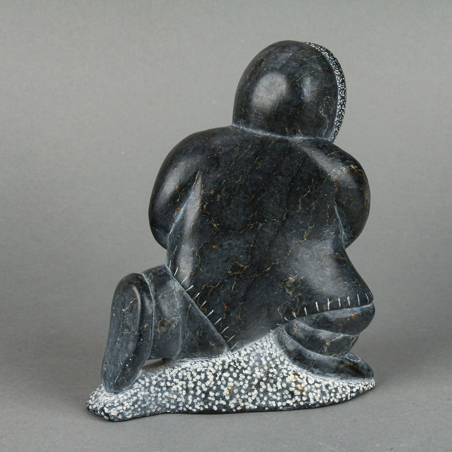 Unknown Artist - Kneeling Hunter - Stone Carving