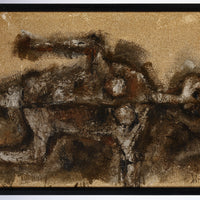 Jack Reppen - "After The Battle" - Mixed Media on Masonite