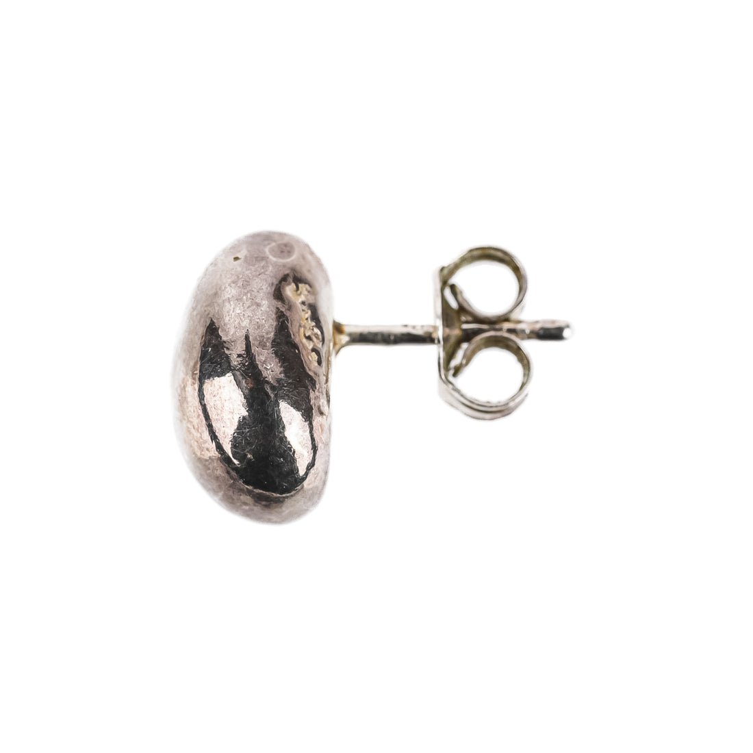 LLY ATELIER Sterling Handmade Organic Pebble Shaped Studs