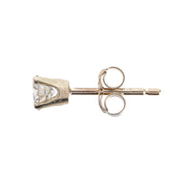 14K White Gold Diamond Studs 0.32ct