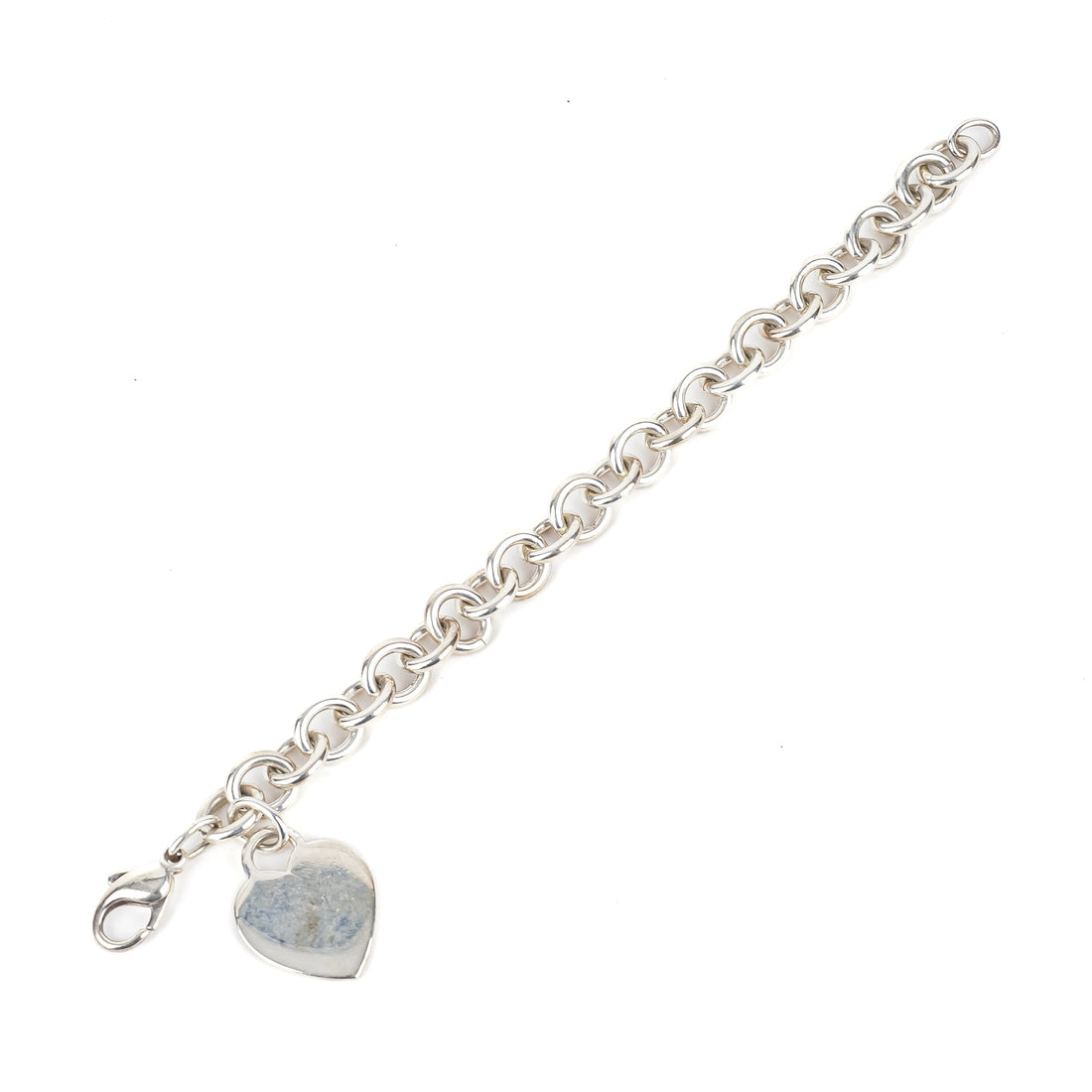TIFFANY & CO Sterling Heart Tag Bracelet