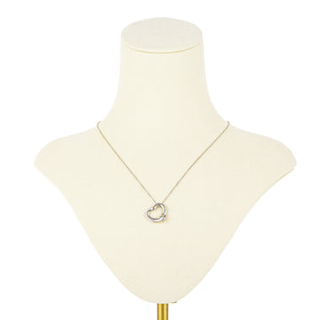 TIFFANY & CO Elsa Peretti Sterling Open Heart Necklace