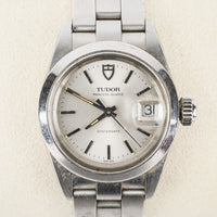 TUDOR Stainless Steel Princess Quartz Oyster Date Ladies Watch 24mm