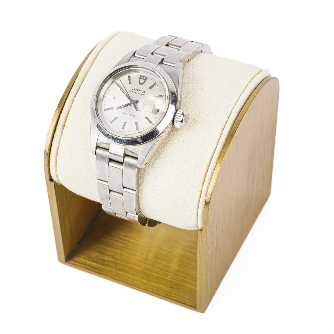 TUDOR Stainless Steel Princess Quartz Oyster Date Ladies Watch 24mm