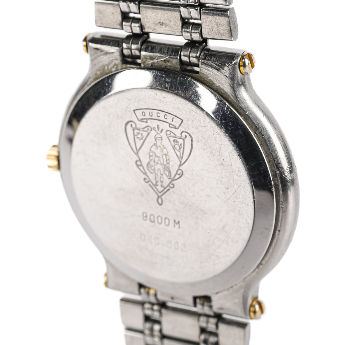 GUCCI 9000M 2 Tone Stainless Steel  Men's Watch