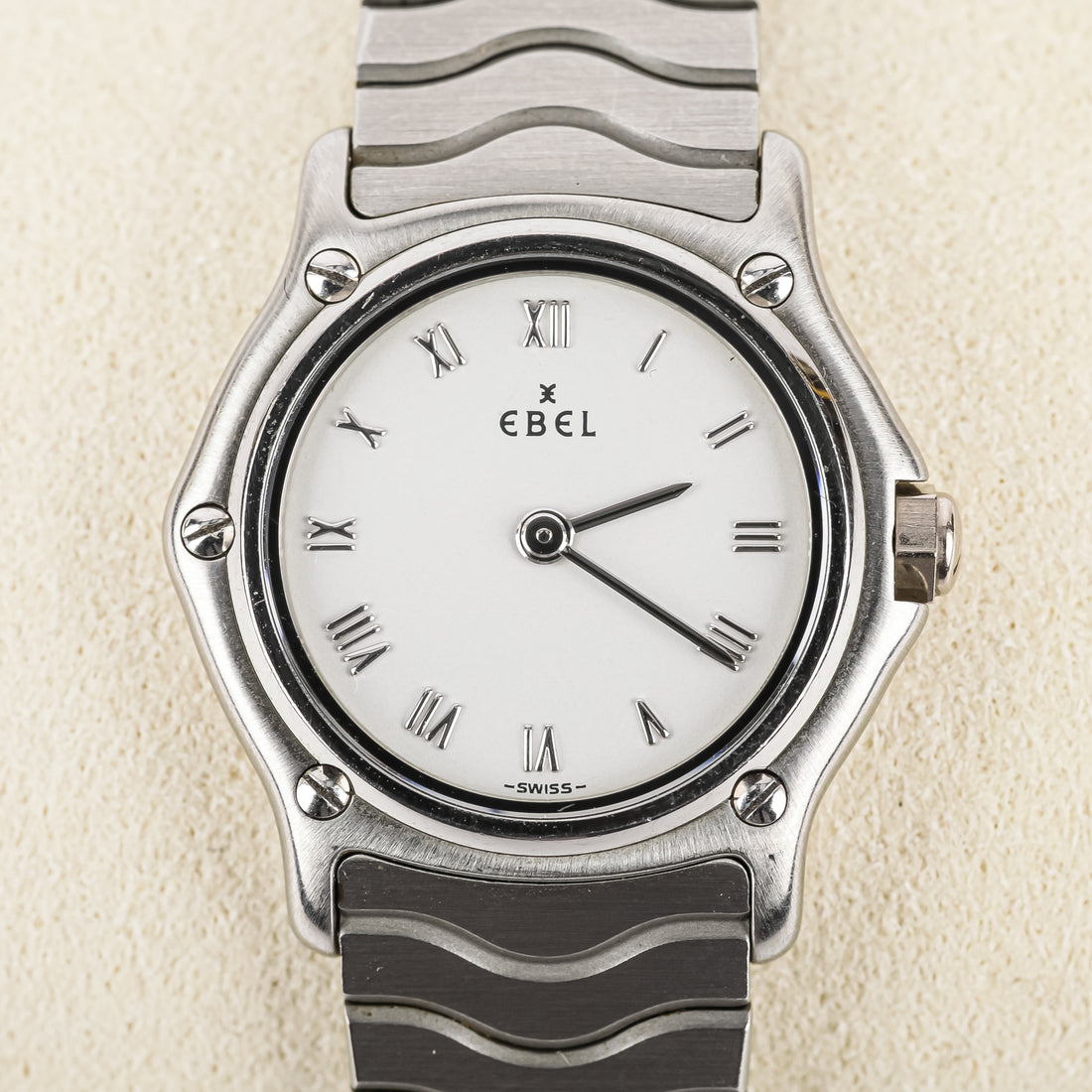 EBEL Stainless Steel Classic Wave Ladies Watch - 25mm