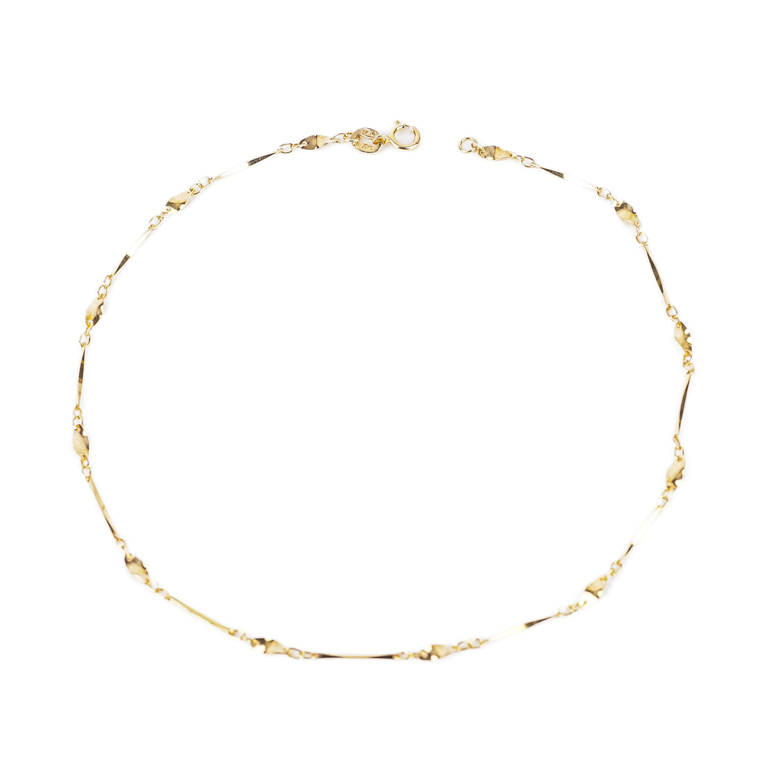 10K Yellow Gold Anklet