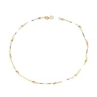 10K Yellow Gold Anklet