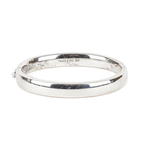 THISTLE & BEE Sterling Hinged Bangle