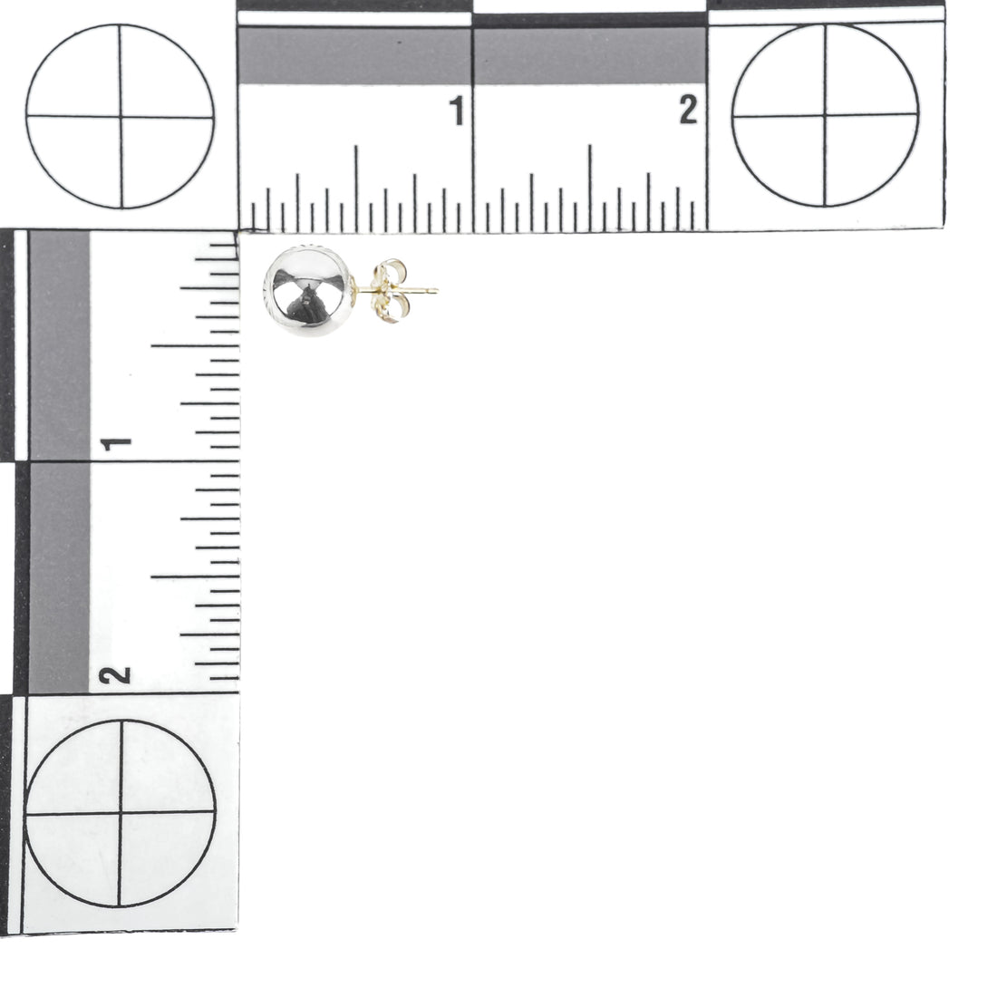 TIFFANY & CO Sterling Hardwear Ball Studs 10mm