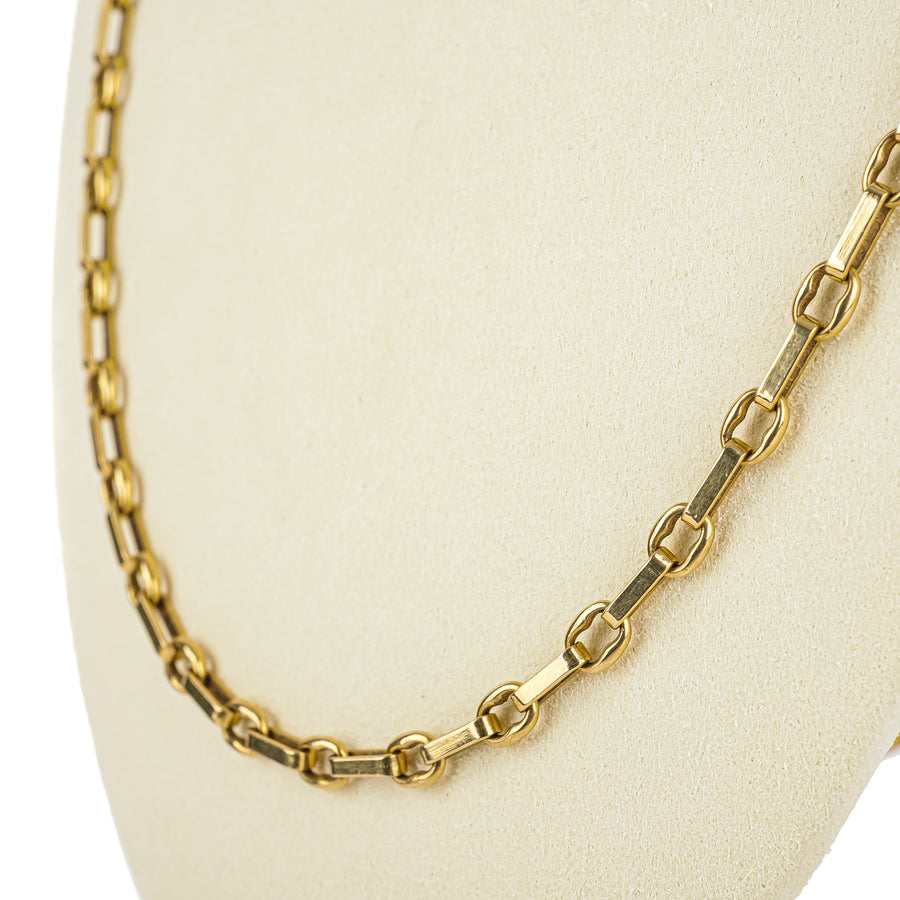 CARTIER 18K Yellow Chain Necklace