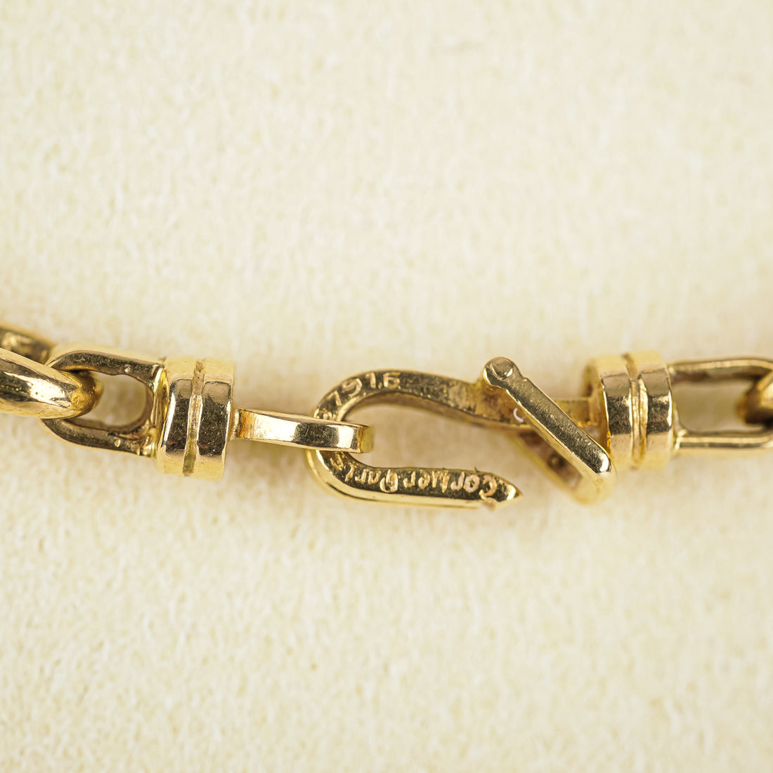 CARTIER 18K Yellow Chain Necklace