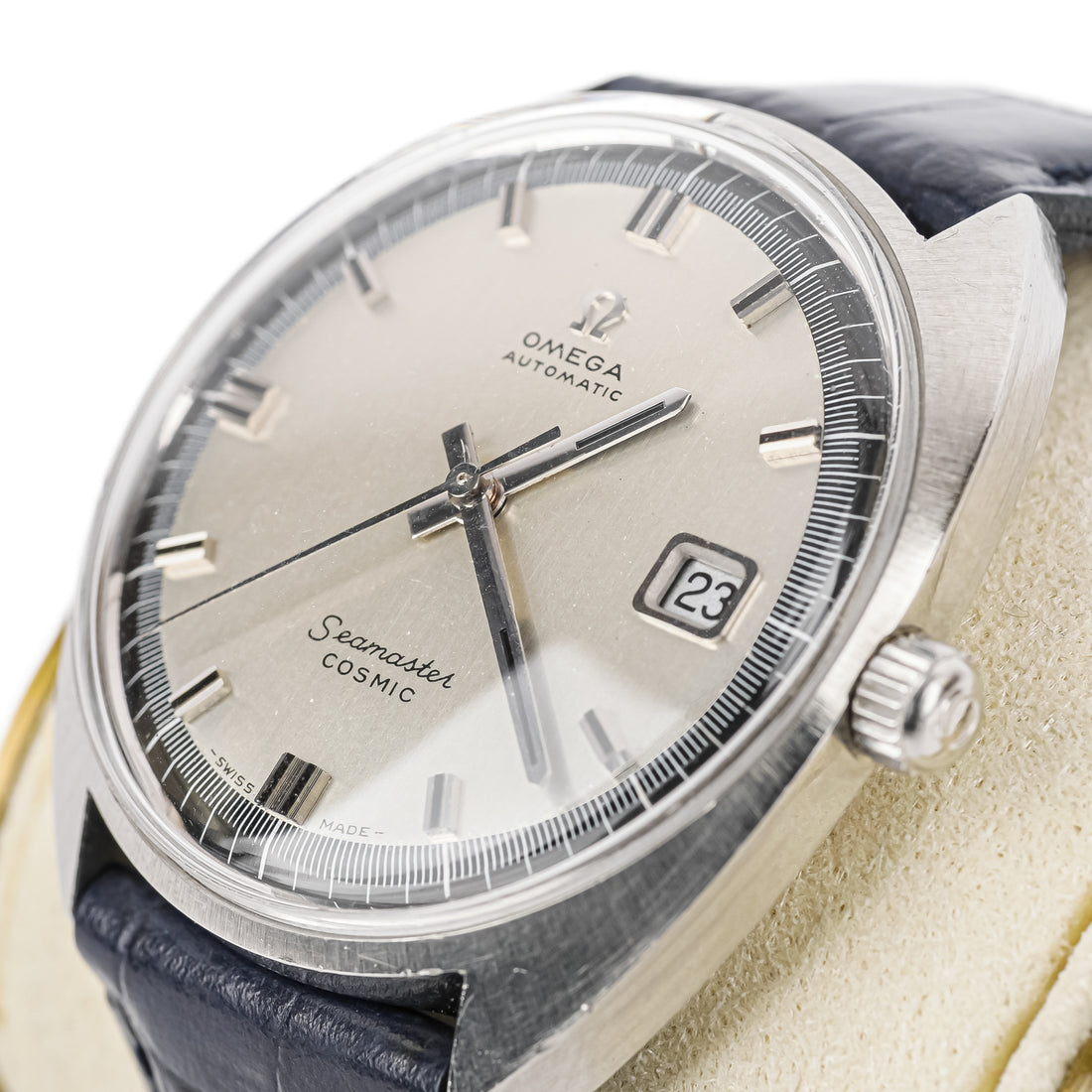 OMEGA Seamaster Cosmic Stainless Steel Automatic 36mm - Blue Strap