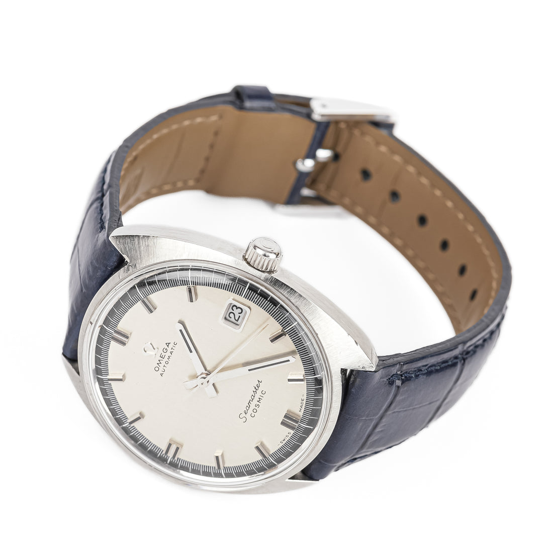OMEGA Seamaster Cosmic Stainless Steel Automatic 36mm - Blue Strap