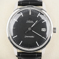 OMEGA Seamaster Stainless Steel Automatic Watch 35mm - Black Strap