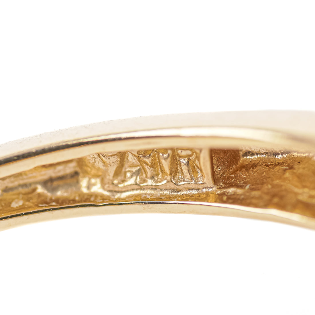 14K Yellow Gold Mystic Topaz Diamond Ring