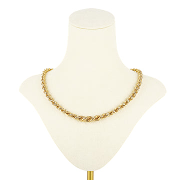18K Yellow Gold Graduated Rope Chain