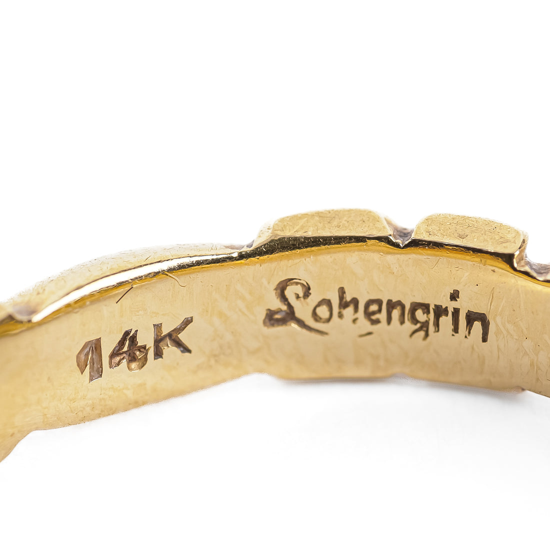 LOHENGRIN 14K Yellow Gold Orange Blossom Band Ring