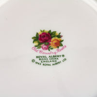 ROYAL ALBERT Old Country Roses Soup Plates - Set of 12