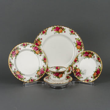ROYAL ALBERT Old Country Roses - 8 Place Settings +