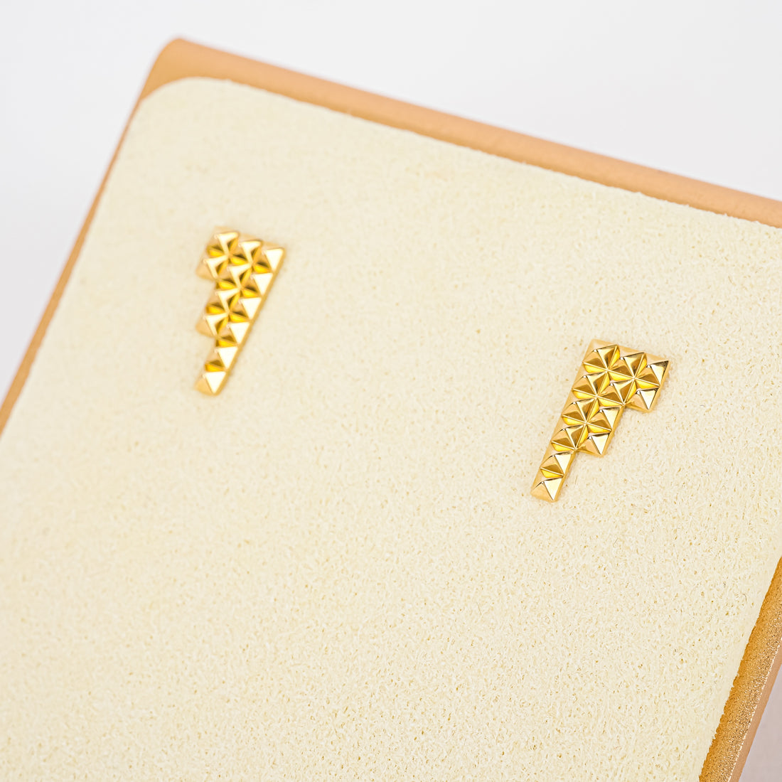 BIRKS 18K Yellow Gold Bar Studs