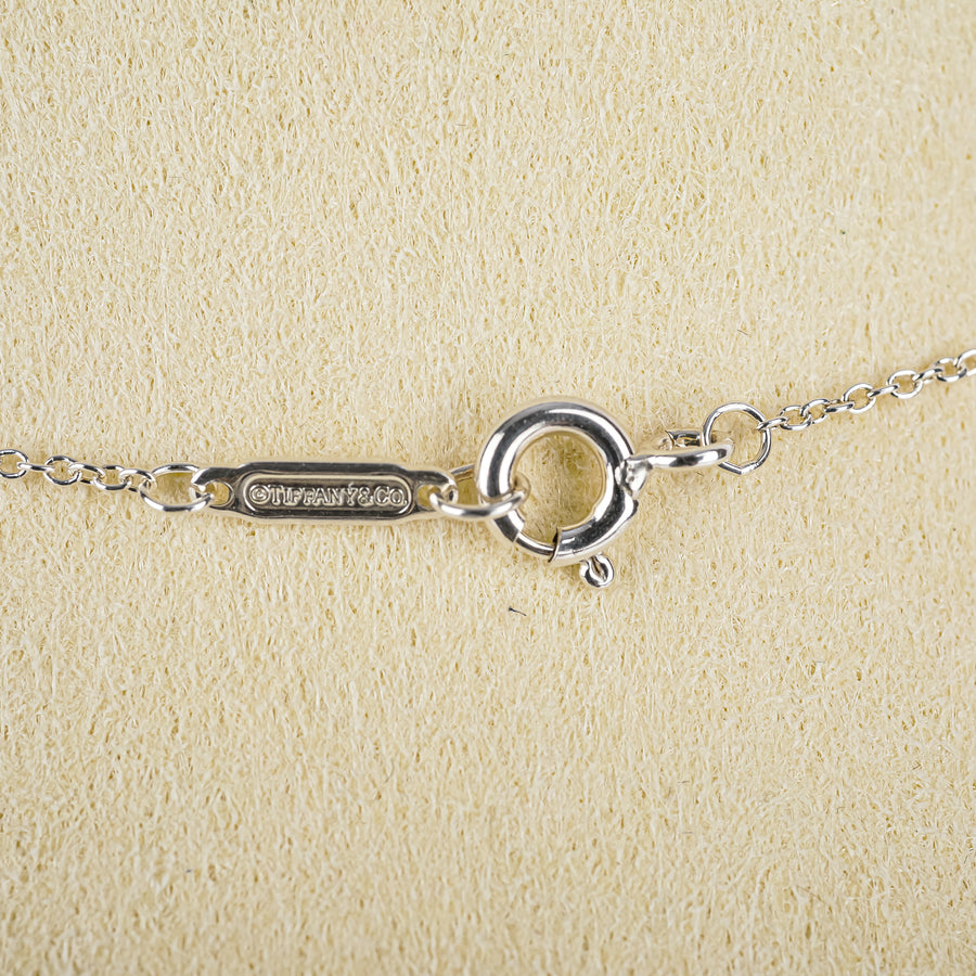 TIFFANY & CO Sterling 1837 Circle Pendant Necklace