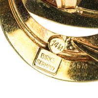 BIRKS 14K Yellow Gold Love Knot Brooch