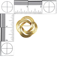 BIRKS 14K Yellow Gold Love Knot Brooch