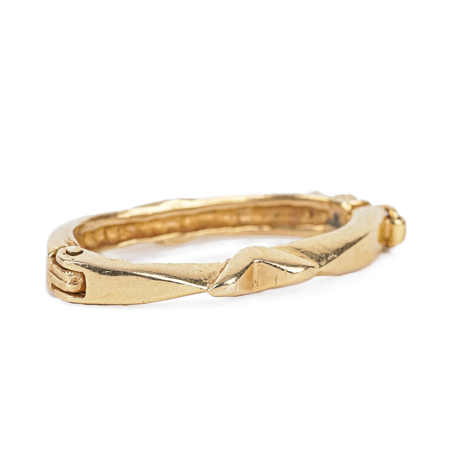 14K Yellow Gold Necklace Connector