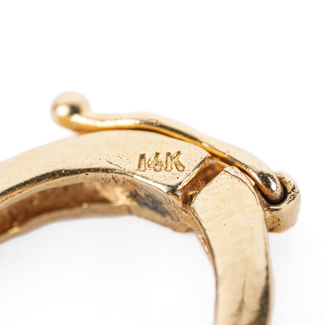 14K Yellow Gold Necklace Connector