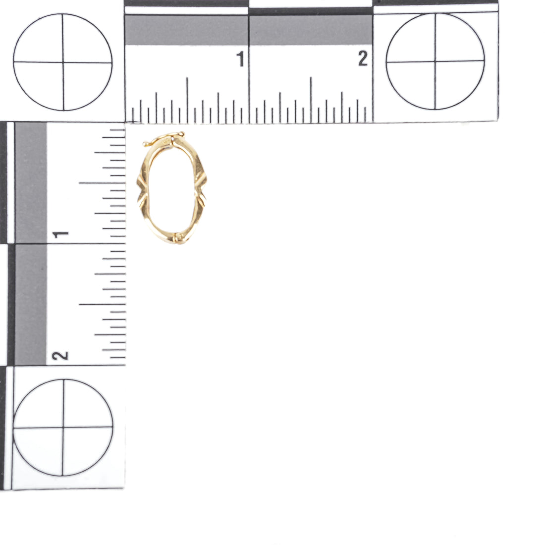 14K Yellow Gold Necklace Connector