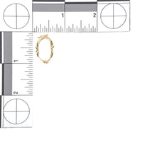 14K Yellow Gold Necklace Connector