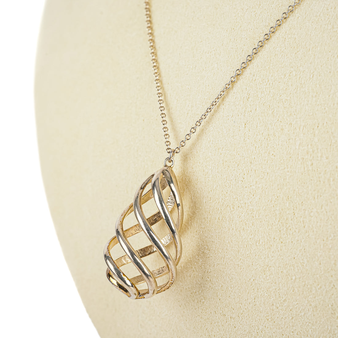 TIFFANY & CO Paloma Sterling Picasso Venezia Luce Pendant Necklace