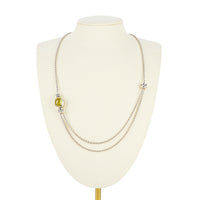 BIRKS Sterling Cabochon Citrine Necklace
