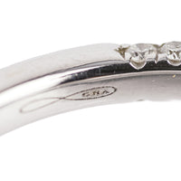 14K White Gold Pave Diamond Band Ring