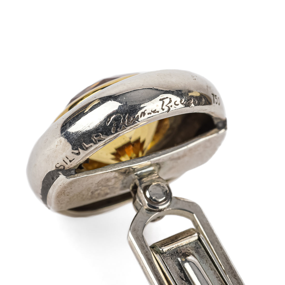 TIFFANY & CO Sterling & 18K Paloma Picasso Cufflinks