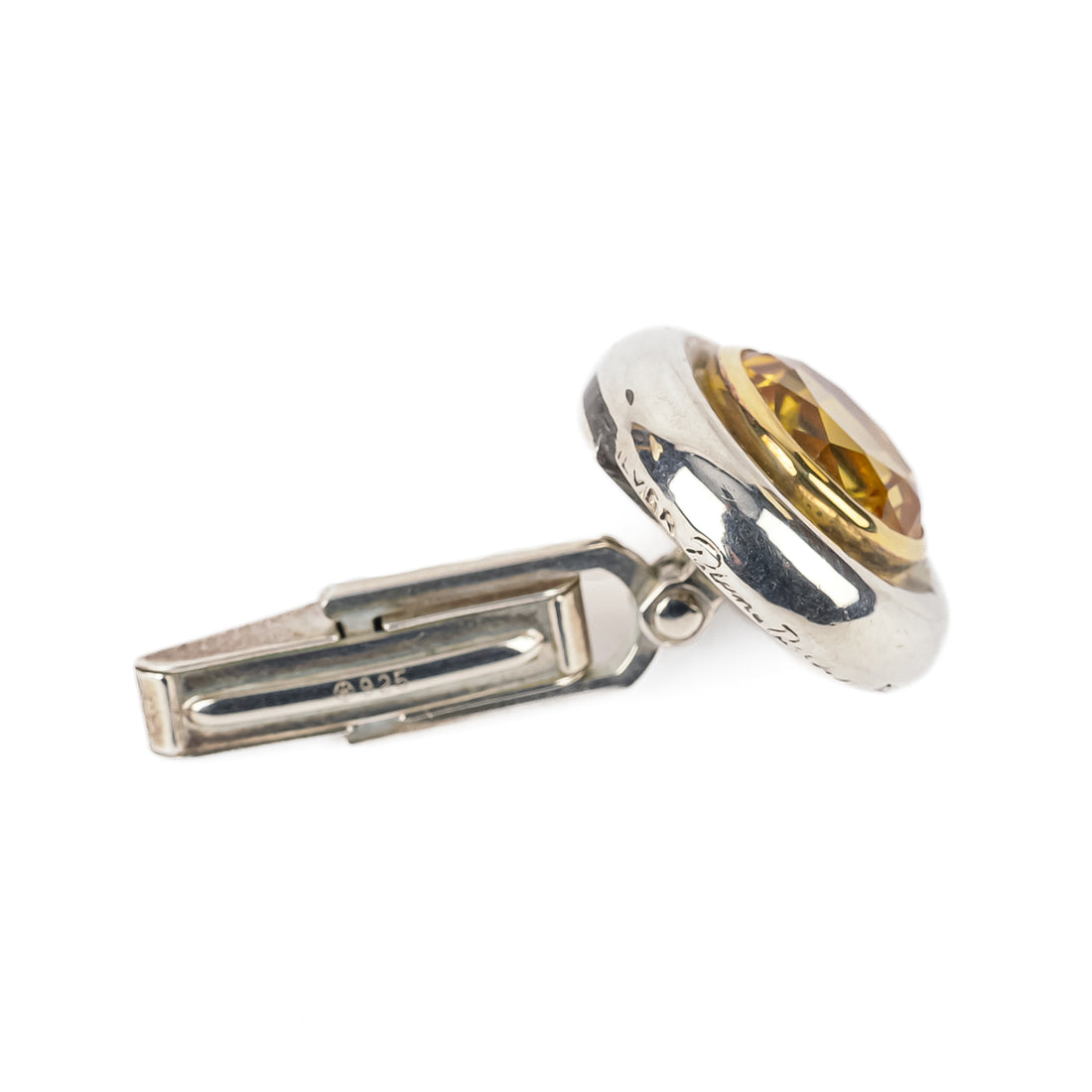 TIFFANY & CO Sterling & 18K Paloma Picasso Cufflinks