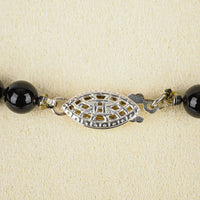 Onyx Bead Necklace