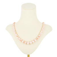 Graduated Coral Bead Necklace